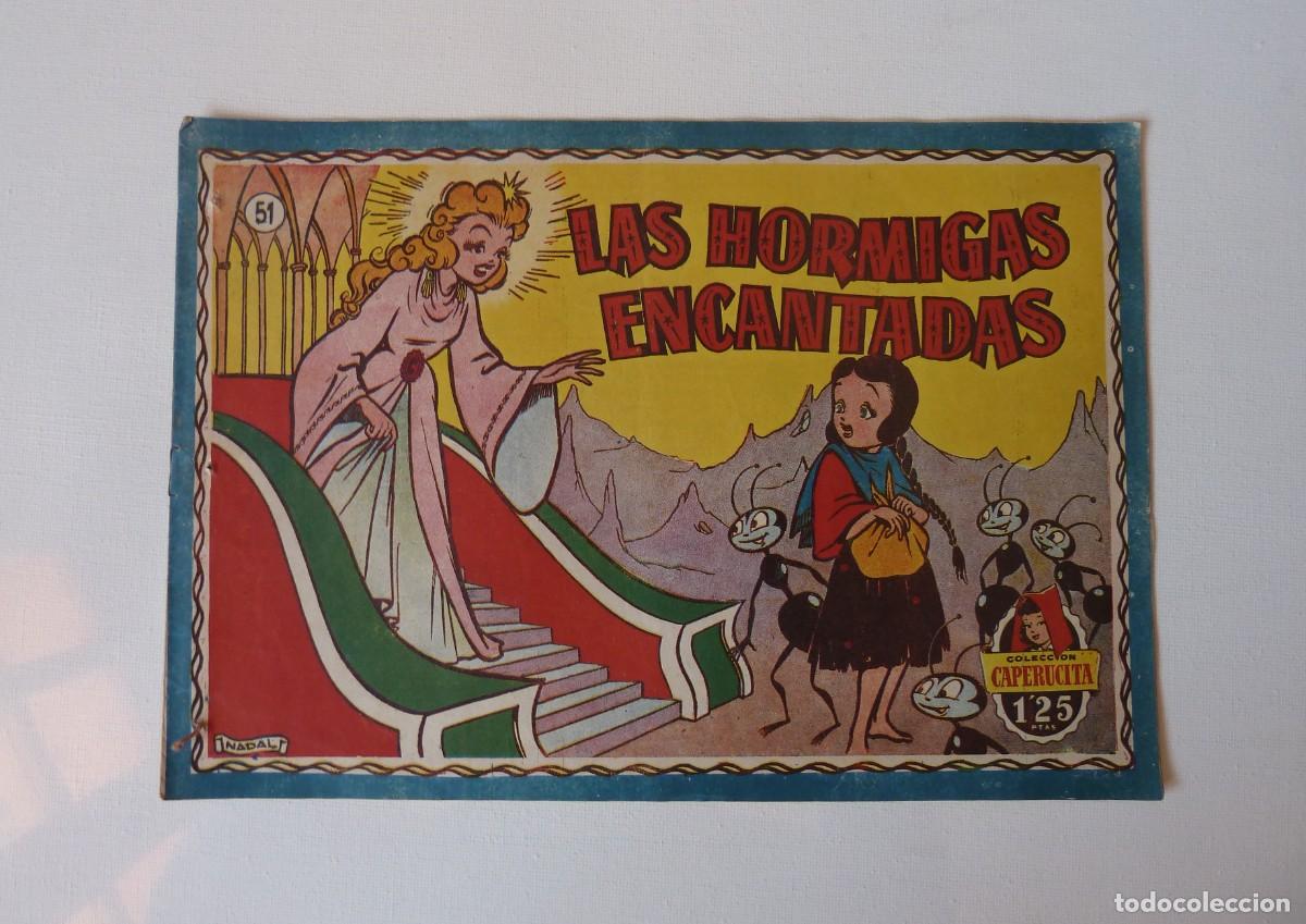 Tebeos: COLECCION CAPERUCITA N&ordm; 51 LAS HORMIGAS ENCANTADAS, BRUGUERA, ORIGINAL