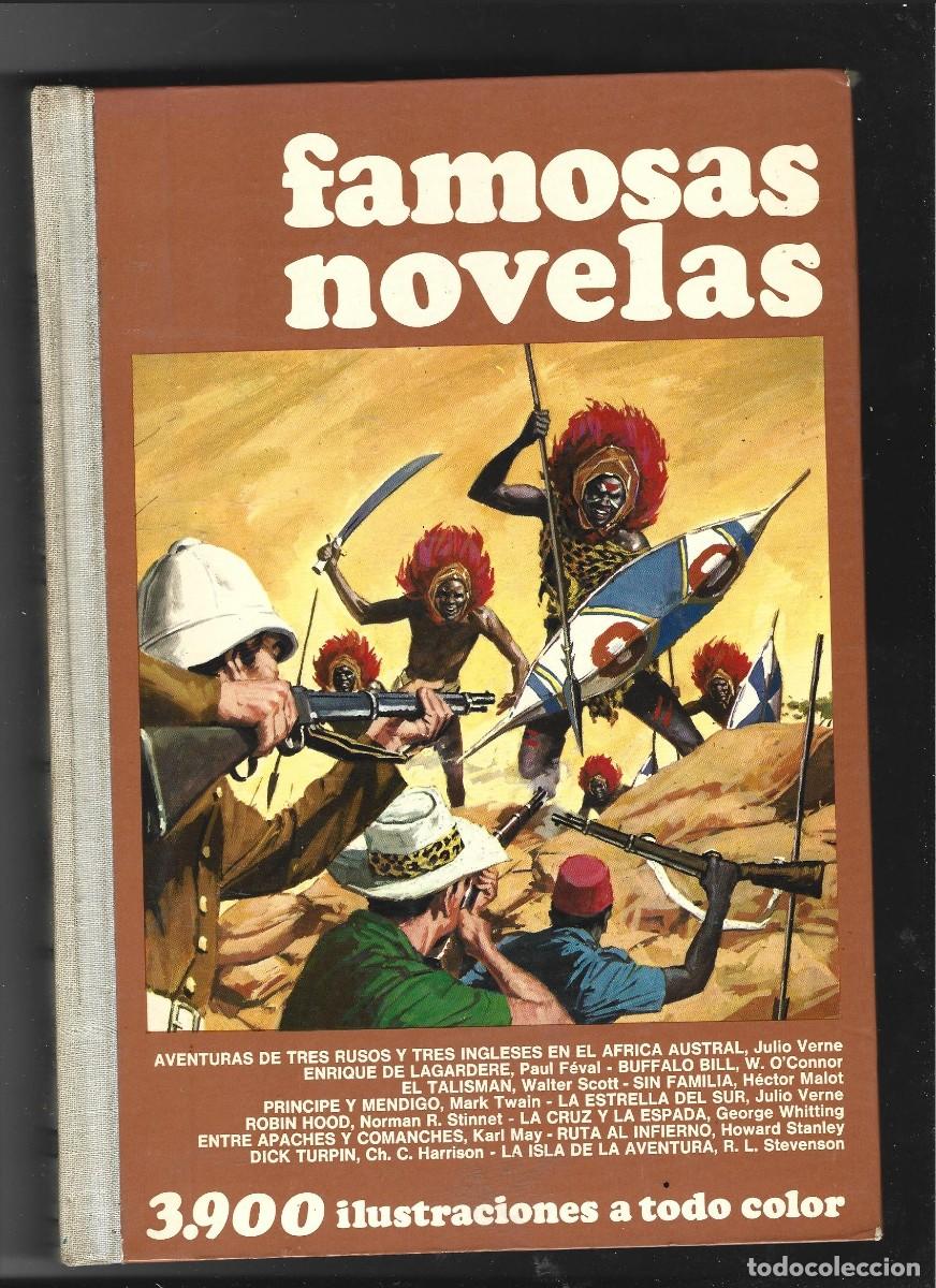 Tebeos: FAMOSAS NOVELAS BRUGUERA TOMO3DE 1973