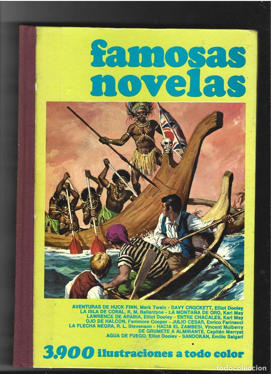 Tebeos: FAMOSAS NOVELAS BRUGUERA TOMO IV 1&ordf; EDICION DE 1973