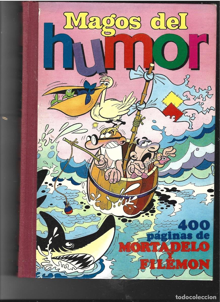 Tebeos: MAGOS DEL HUMOR MORTADELO Y FILEMON TOMO XVII DE LA 1&ordm; EDICION DE 1973