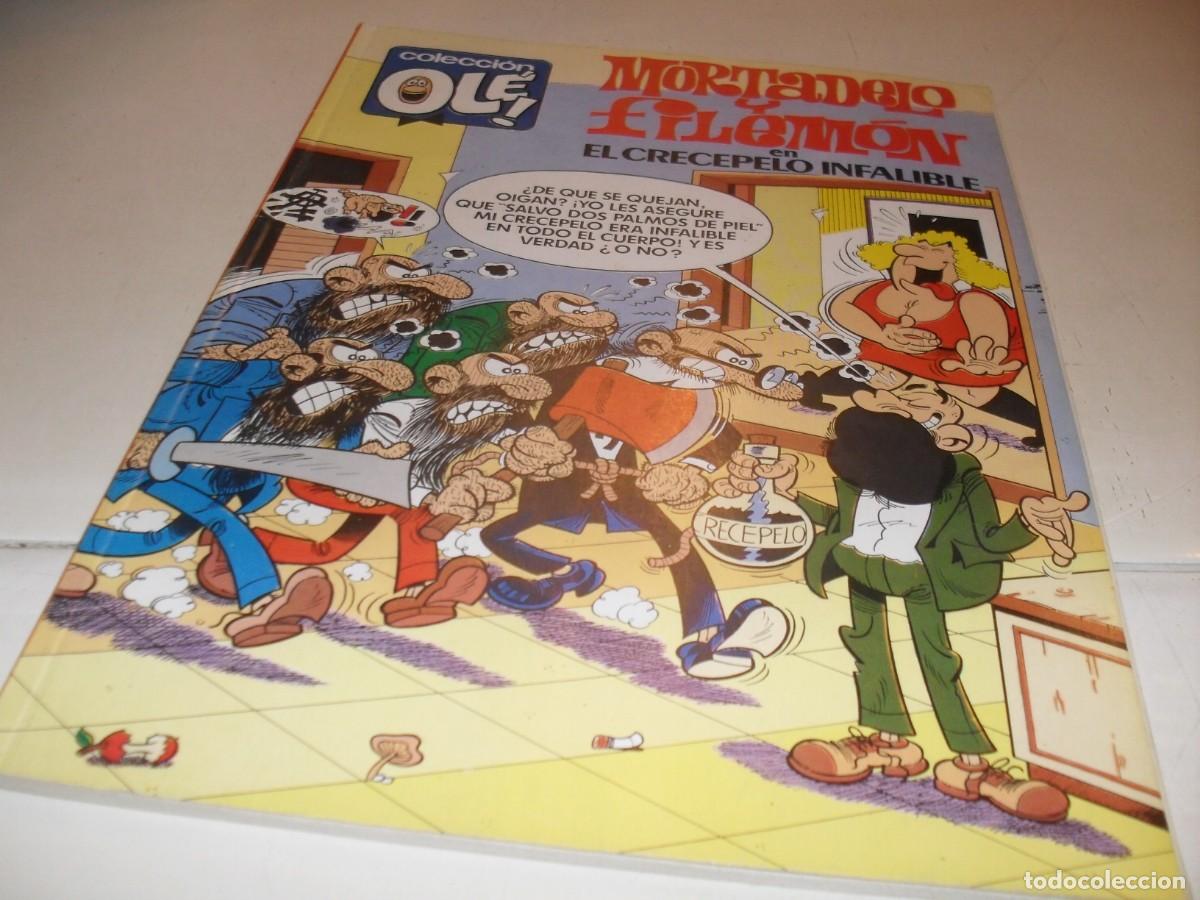 Tebeos: OLE N&ordm; 308,CON AVENTURA EL CRECEPELO INFALIBLE,APOCRIFA.1&ordf; EDICION.EDICIONES B,1987