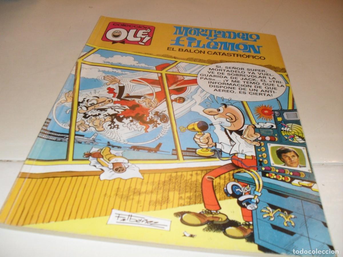 Tebeos: OLE N&ordm; 256,MORTADELO:EL BALON CATASTROFICO,2&ordf; EDICION.EDICIONES B,1987