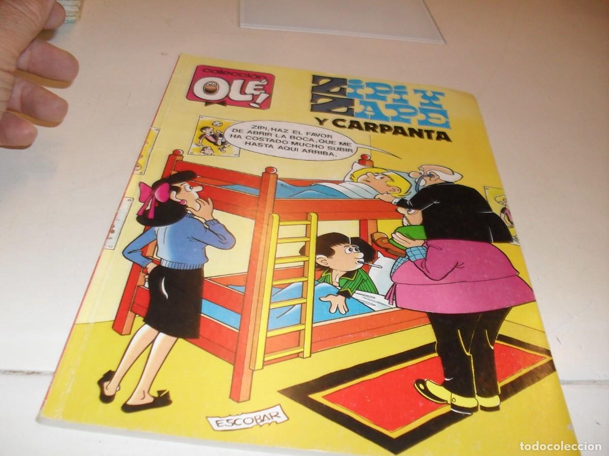 Tebeos: OLE N&ordm; 255,ZIPI Y ZAPE,Y CARPANTA,1&ordf; EDICION.EDICIONES B,1987