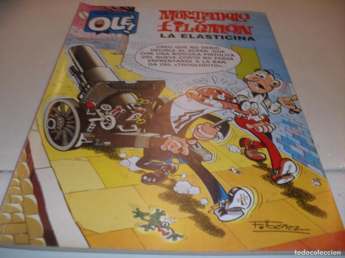 Tebeos: OLE N&ordm; 252,MORTADELO:LA ELASTICINA,2&ordf; EDICION.EDICIONES B,1987