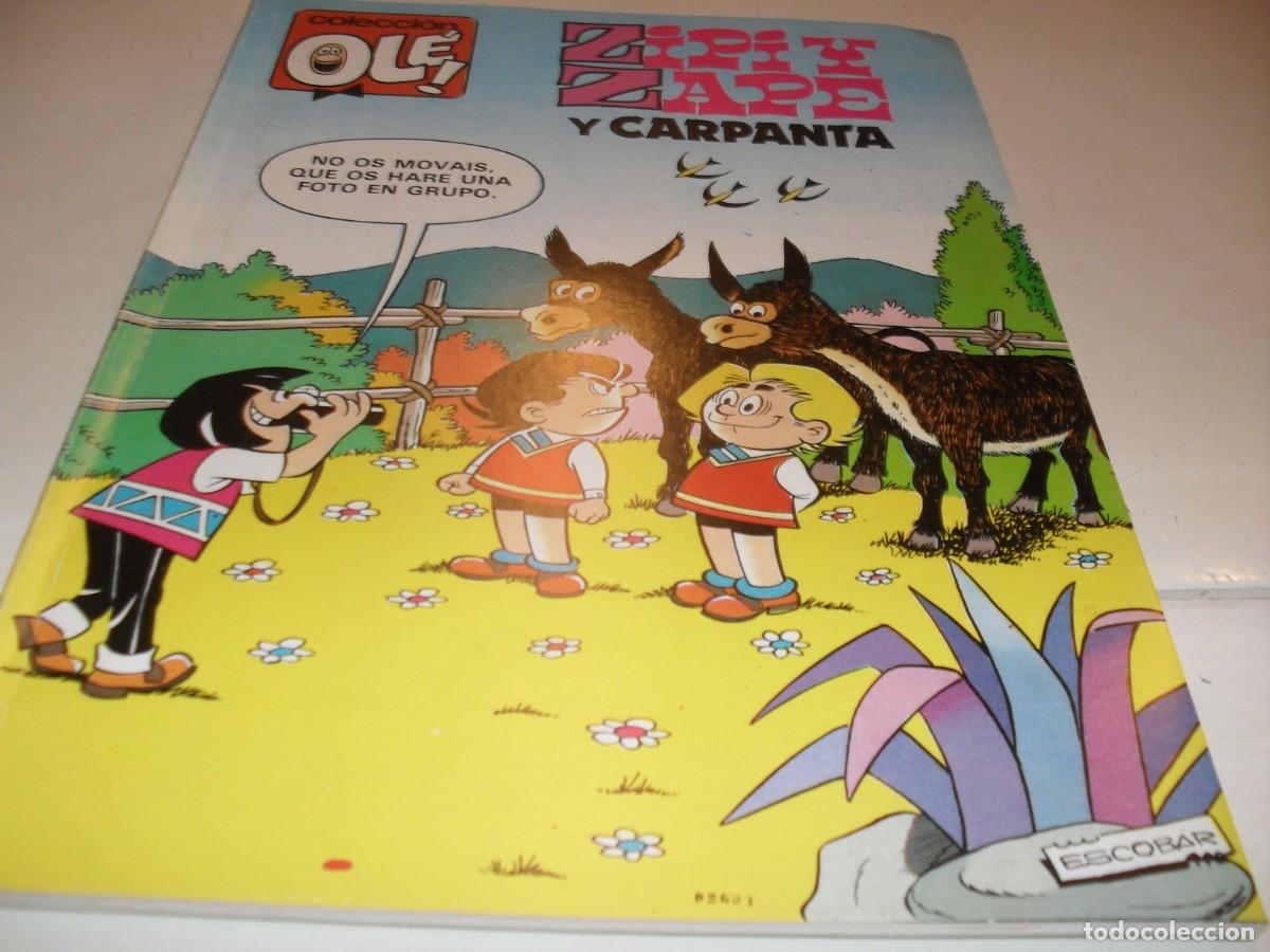 Tebeos: OLE N&ordm; 246,DE 417,ZIPI Y ZAPE,Y CARPANTA,2&ordf; EDICION.EDICIONES B,1987