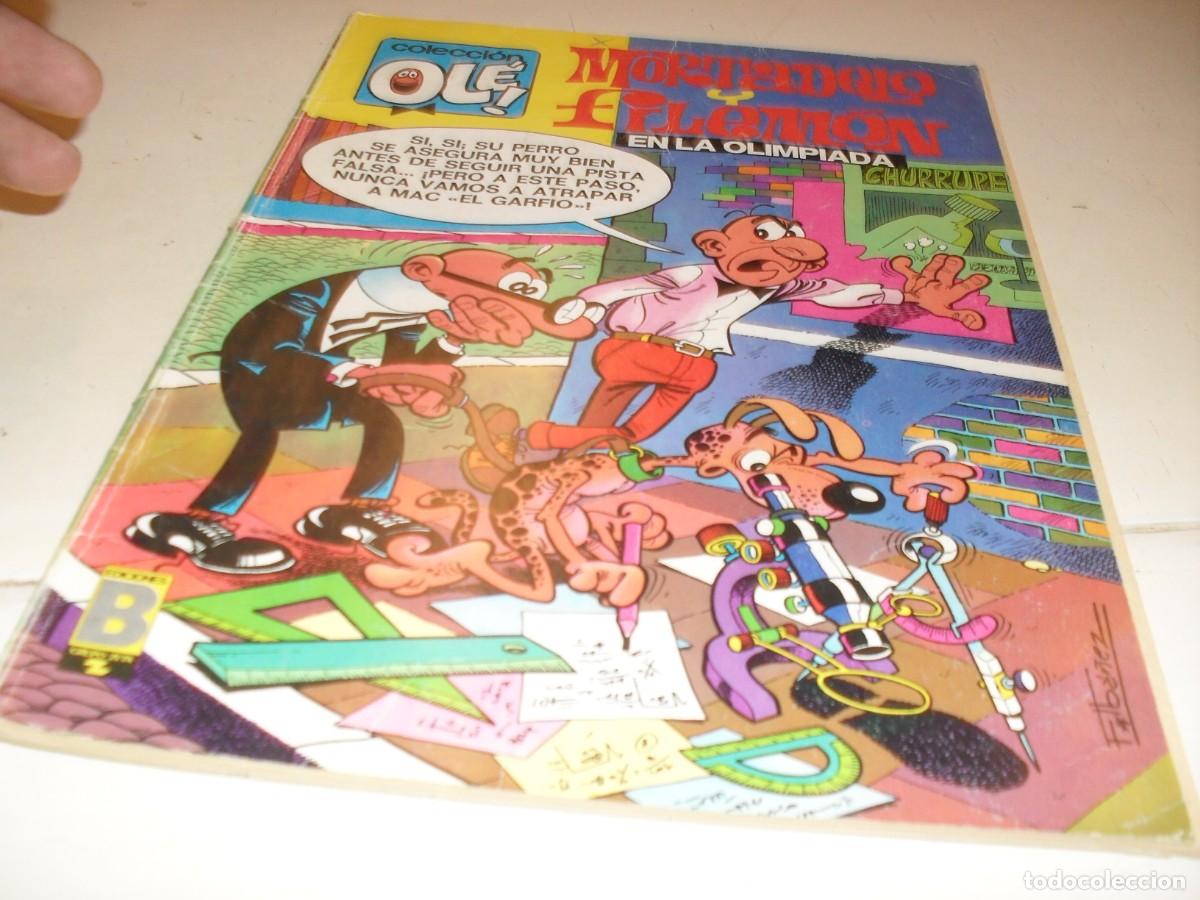 Tebeos: OLE N&ordm; 97,MORTADELO:EN LA OLIMPIADA,2&ordm;EDICION.EDICIONES B,1987