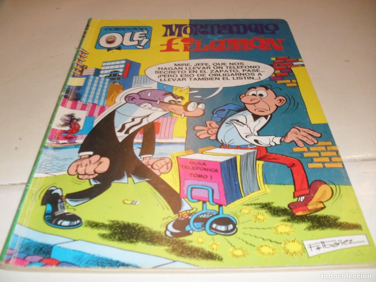 Tebeos: OLE N&ordm; 78,DE 417,MORTADELO,Y EL BOTONES SACARINO,1&ordm;EDICION.EDICIONES B,1987
