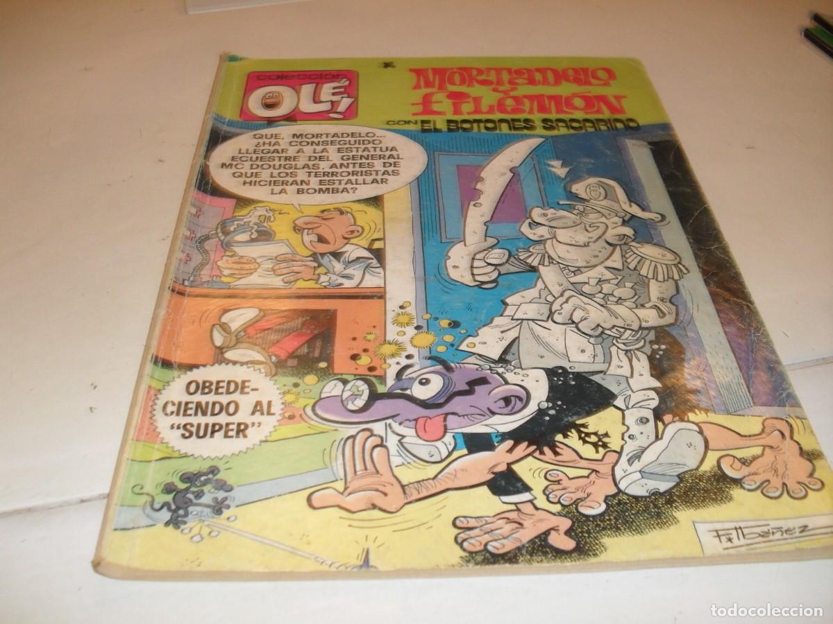 Tebeos: OLE N&ordm; 204,MORTADELO Y FILEMON.CON AVENTURAS APOCRIFAS,1&ordf; EDICION,DE 316.BRUGUERA,1971