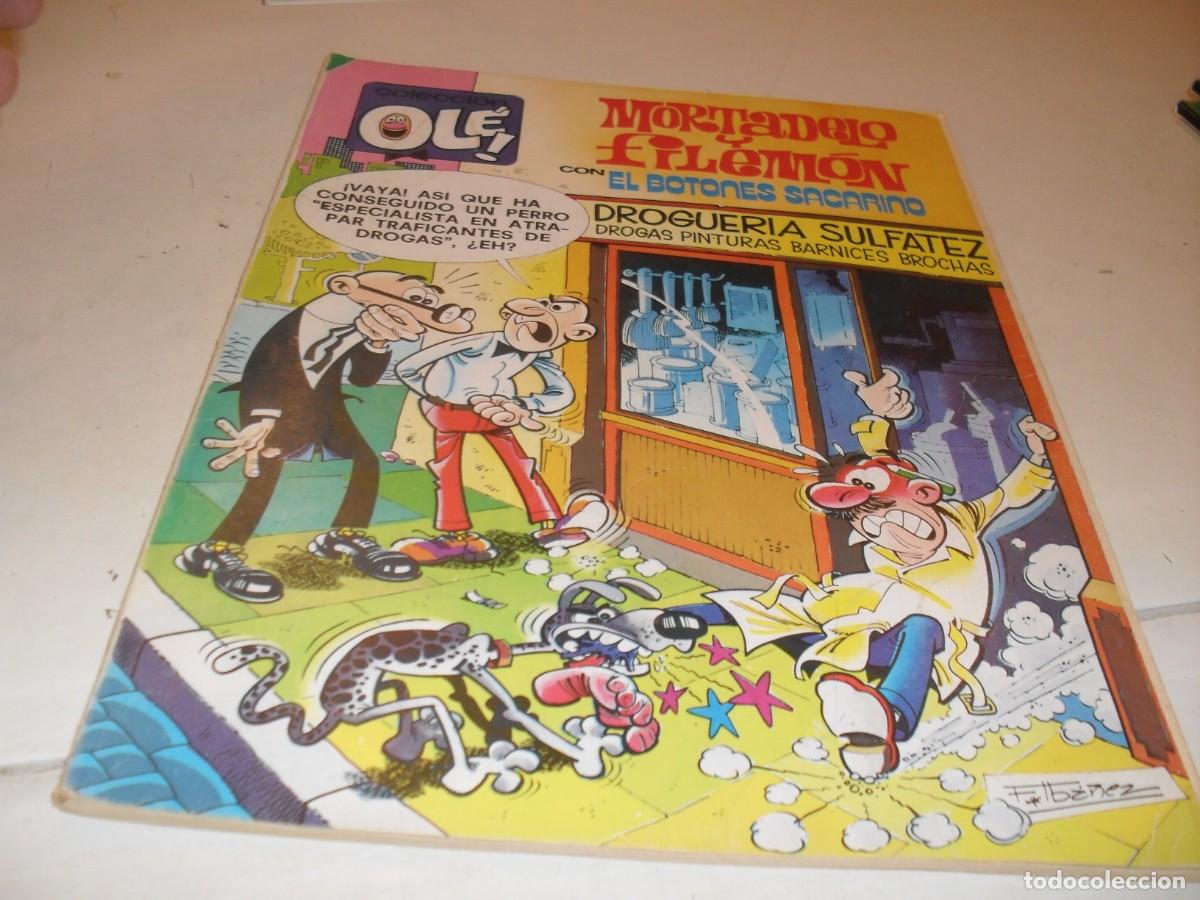 Tebeos: OLE N&ordm; 164,MORTADELO,CON EL BOTONES SACARINO,2&ordf; EDICION,DE 316.BRUGUERA,1971