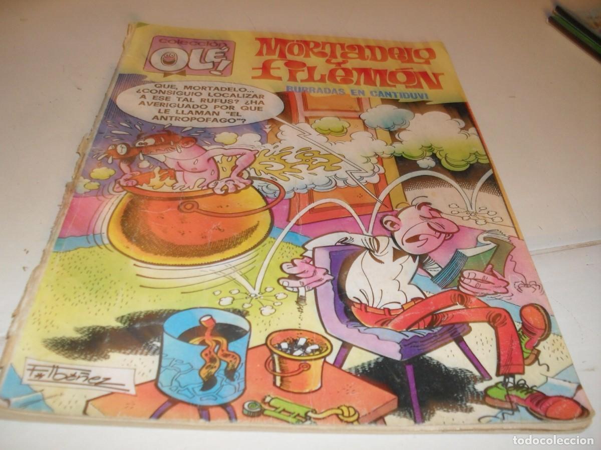 Tebeos: OLE N&ordm; 161,MORTADELO,CON EL BOTONES SACARINO,2&ordf; EDICION,DE 316.BRUGUERA,1971