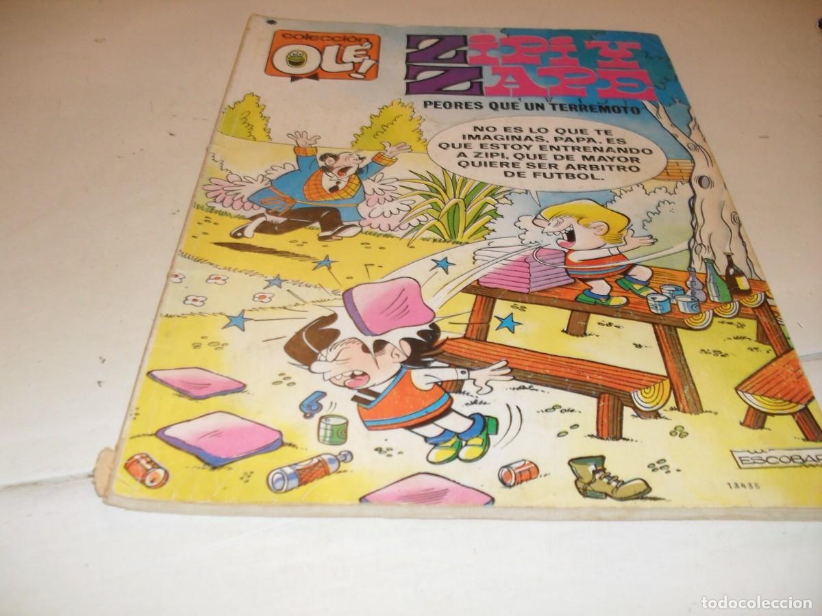 Tebeos: OLE N&ordm; 157,ZIPI Y ZAPE:PEORES QUE UN TERREMOTO,1&ordf; EDICION,DE 316.BRUGUERA,1971