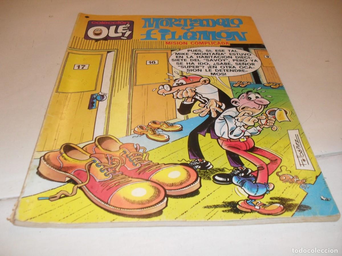 Tebeos: OLE N&ordm; 154,MORTADELO,Y ANACLETO,CON AVENTURAS APOCRIFAS,1&ordf; EDICION,DE 316.BRUGUERA,1971