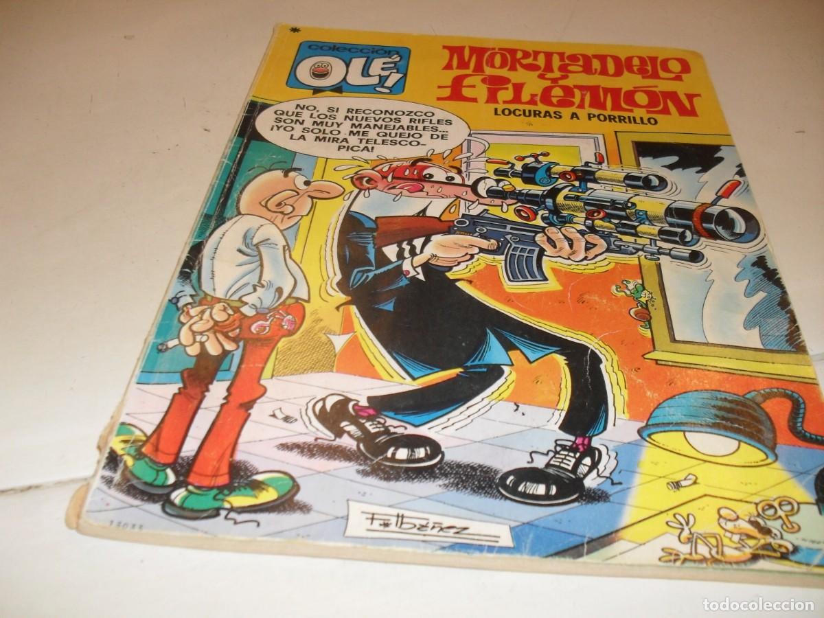 Tebeos: OLE N&ordm; 153,MORTADELO:EL GANG DEL CHICHARRON,1&ordf; EDICION,DE 316.BRUGUERA,1971