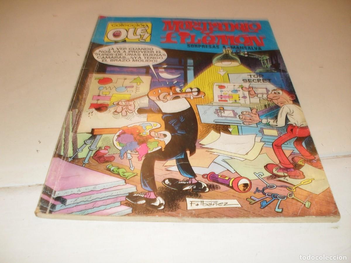 Tebeos: OLE N&ordm; 91,MORTADELO:SORPRESAS A MANSALVA,4&ordf; EDICION,DE 316.BRUGUERA,1971