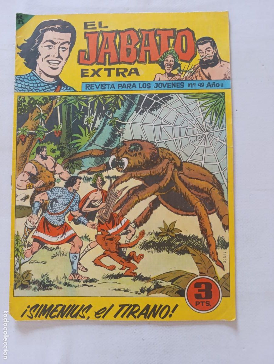 Tebeos: EL JABATO EXTRA N&ordm; 49 - A&Ntilde;O II - BRUGUERA (AN)