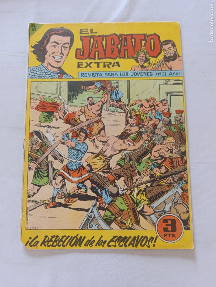 Tebeos: EL JABATO EXTRA N&ordm; 51 - A&Ntilde;O II - BRUGUERA (AN)