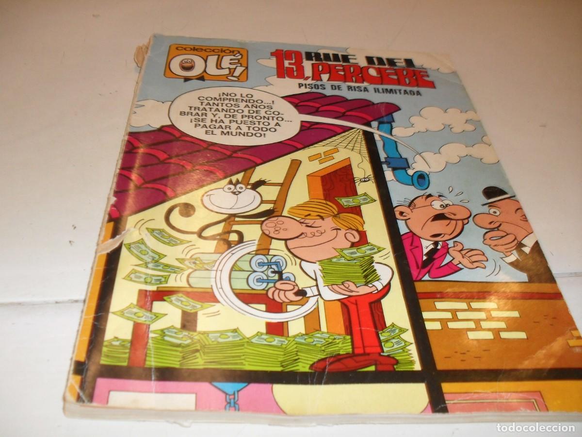 Tebeos: OLE N&ordm; 58,13,RUE DEL PERCEBE:PISOS DE RISA ILIMITADA,DE IBA&Ntilde;EZ,1&ordf; EDICION,DE 316.BRUGUERA,1971