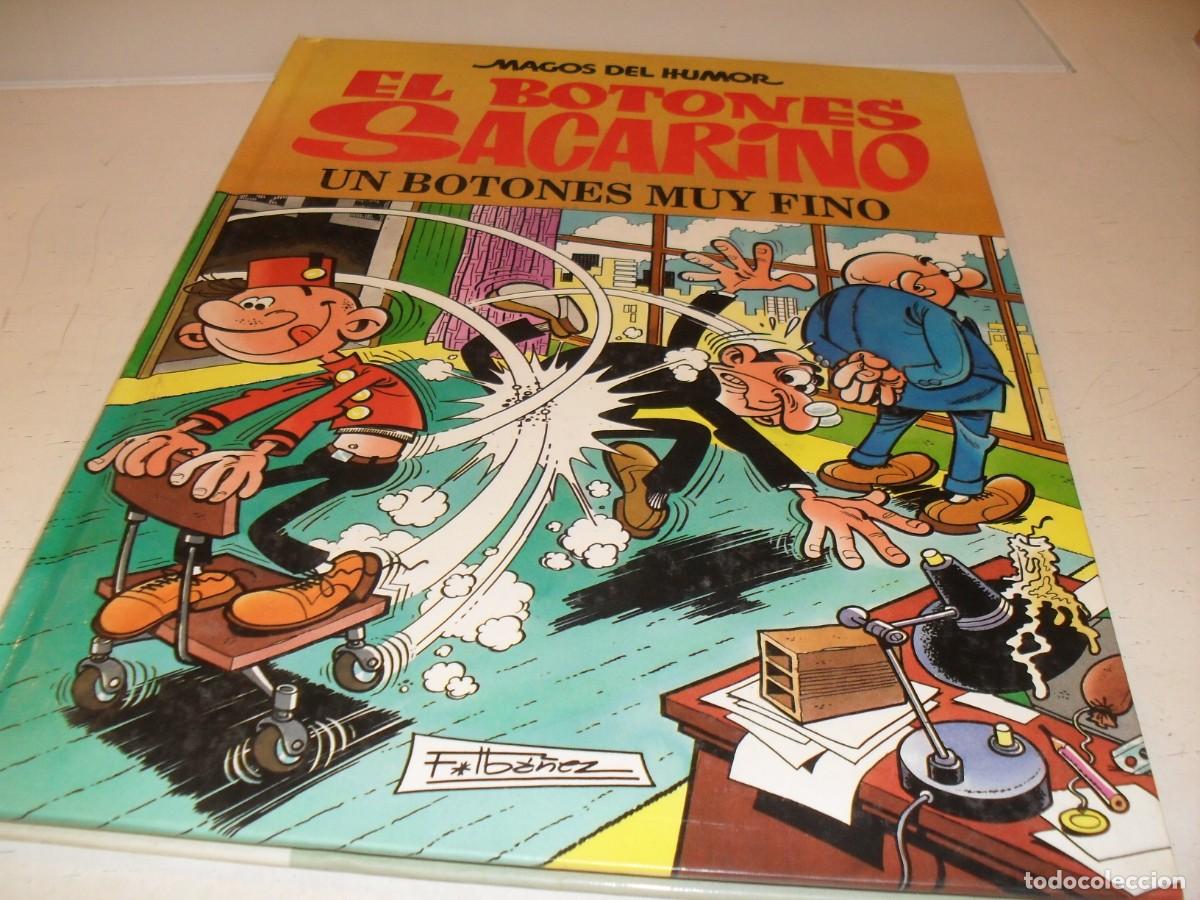 Tebeos: MAGOS DEL HUMOR N&ordm; 48,DE 210,EL BOTONES SACARINO,1&ordf; EDICION,BRUGUERA/EDICIONES B,1987