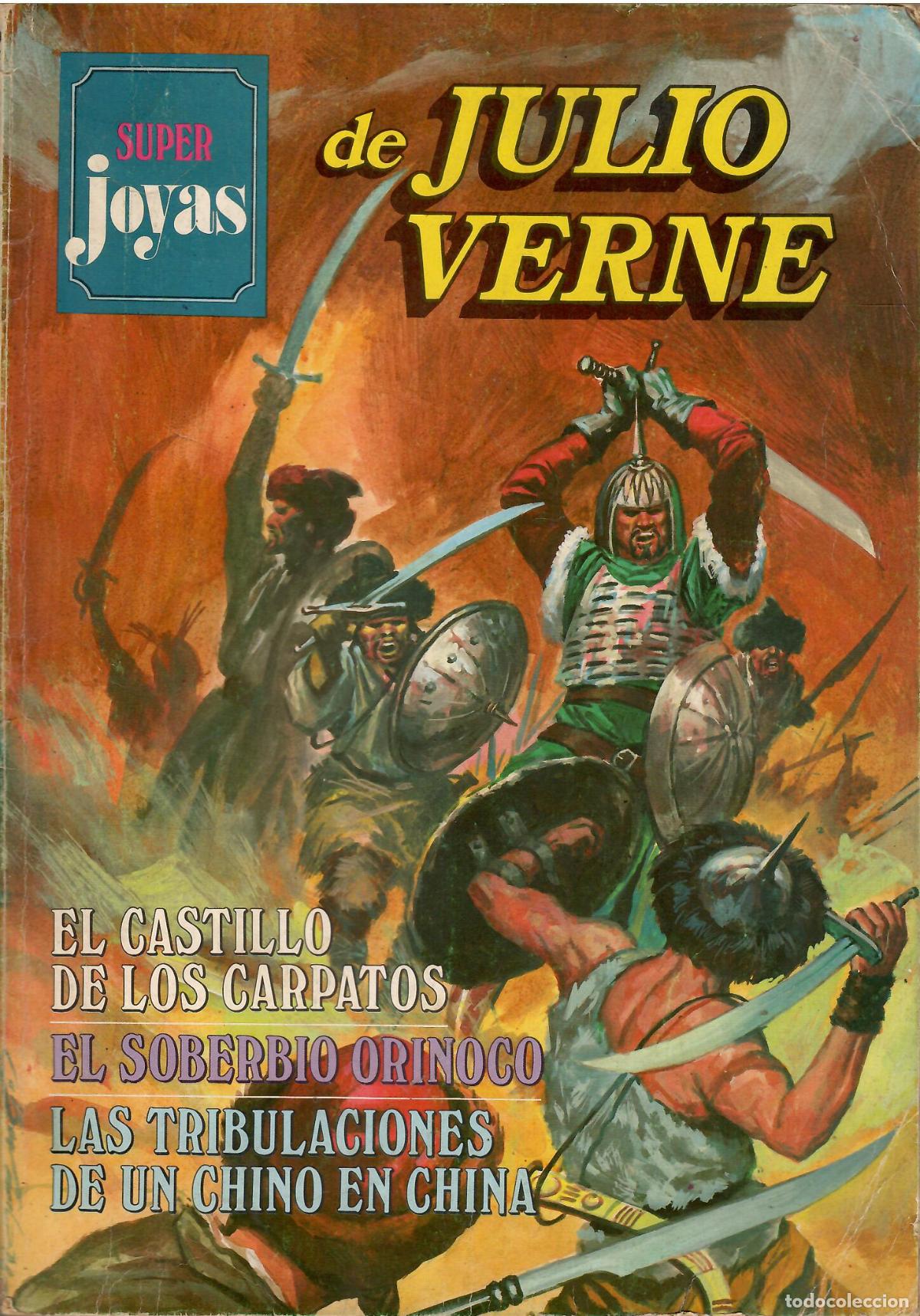 Tebeos: Comic Super Joyas, n&ordm; 12: Castillo Carpatos, Soberbio Orinoco, Tribulaciones chino en China - Brugue