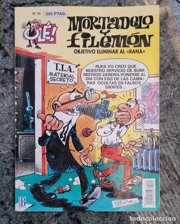 Tebeos: Mortadelo y Filem&oacute;n N&ordm;30 - Objetivo: Eliminar al &ldquo;Rana&rdquo;