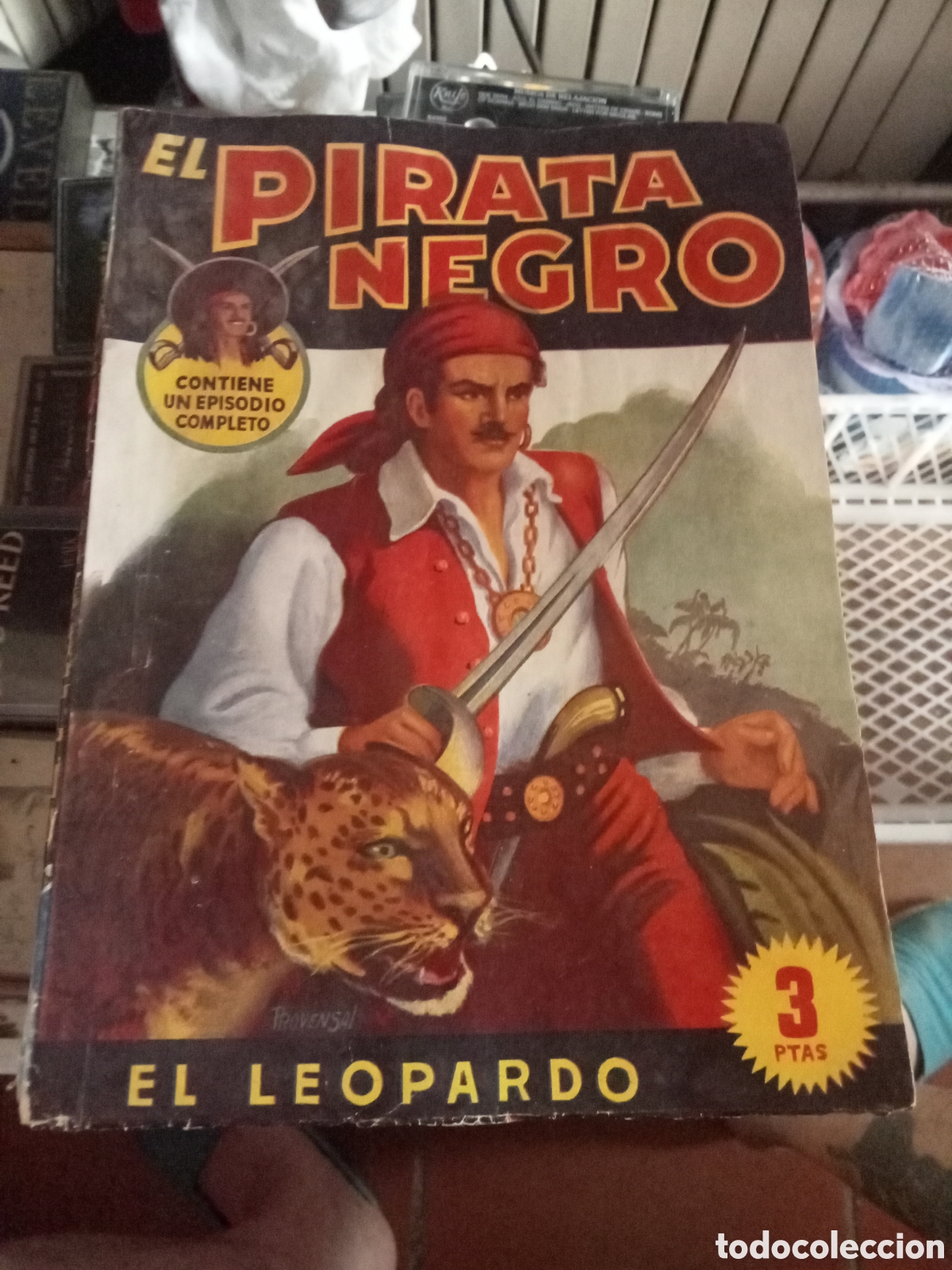 Tebeos: EL PIRATA NEGRO 6 el leopardo Bruguera