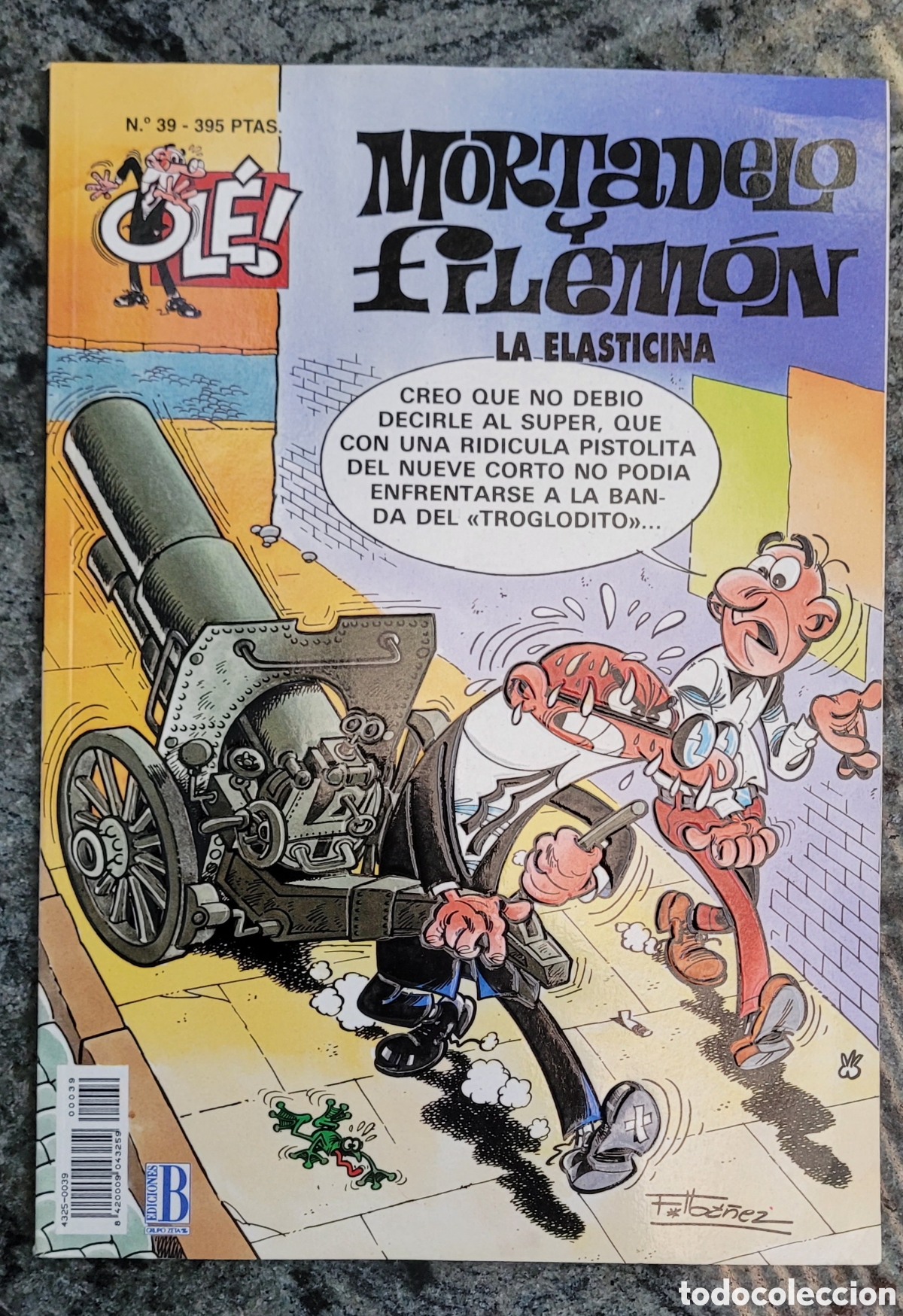 Tebeos: Mortadelo y Filem&oacute;n N&ordm;39 - La Elasticina