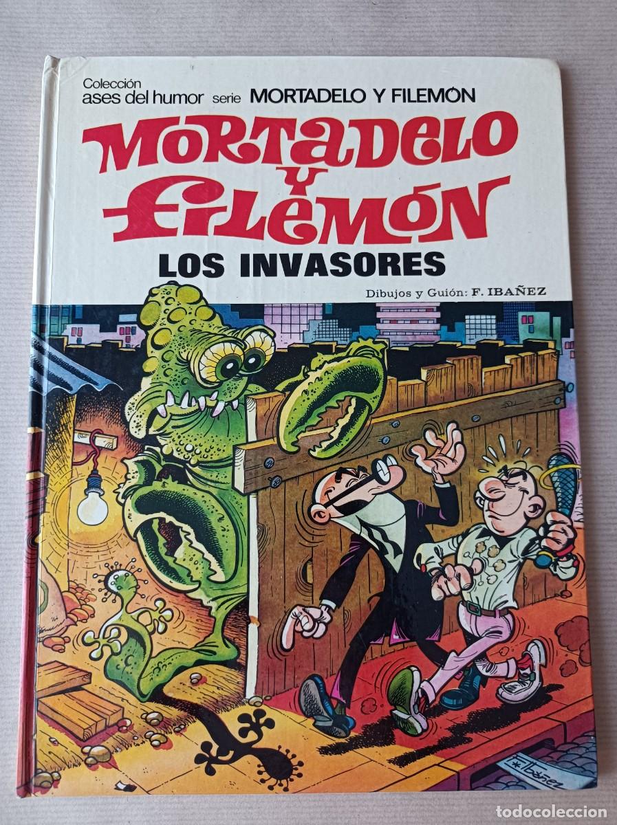 Tebeos: MORTADELO Y FILEM&Oacute;N N&ordm; 29 LOS INVASORES 1&ordf; EDICI&Oacute;N 1974 ASES DEL HUMOR BRUGUERA