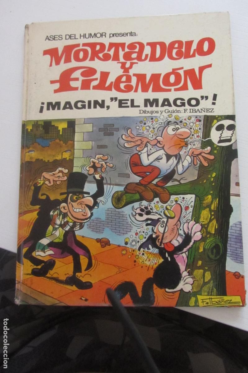 Tebeos: MORTADELO Y FILEMON, N&ordm;12 - MAGIN EL MAGO COLECCION ASES DEL HUMORarx266