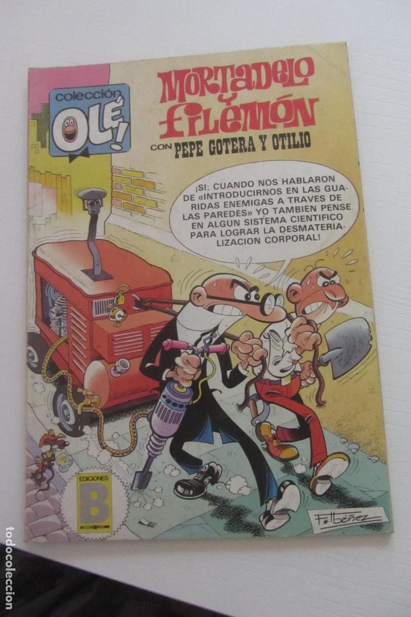 Tebeos: MORTADELO Y FILEMON COLECCION OLE N,244-M37 EDICIONES B arx268
