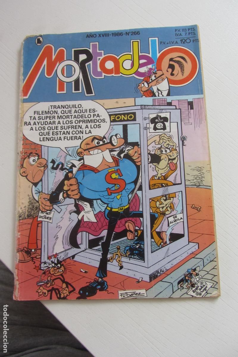 Tebeos: MORTADELO - A&Ntilde;O XVIII - 1986 - NUMERO 266 - BRUGUERA arx268