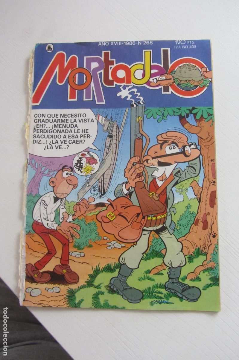 Tebeos: MORTADELO - A&Ntilde;O XVIII - 1986 - NUMERO 268 - BRUGUERA arx268