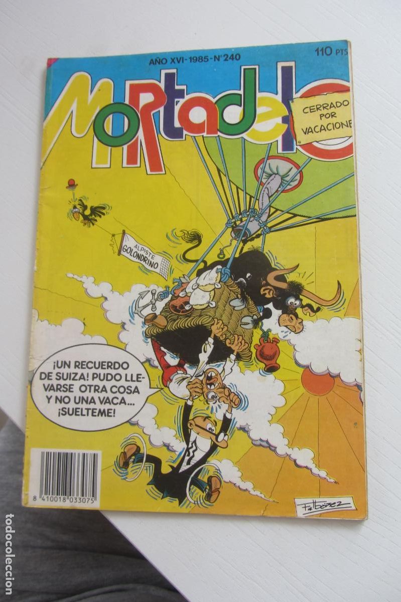 Tebeos: MORTADELO - A&Ntilde;O XVIII - 1986 - NUMERO 240 - BRUGUERA arx268