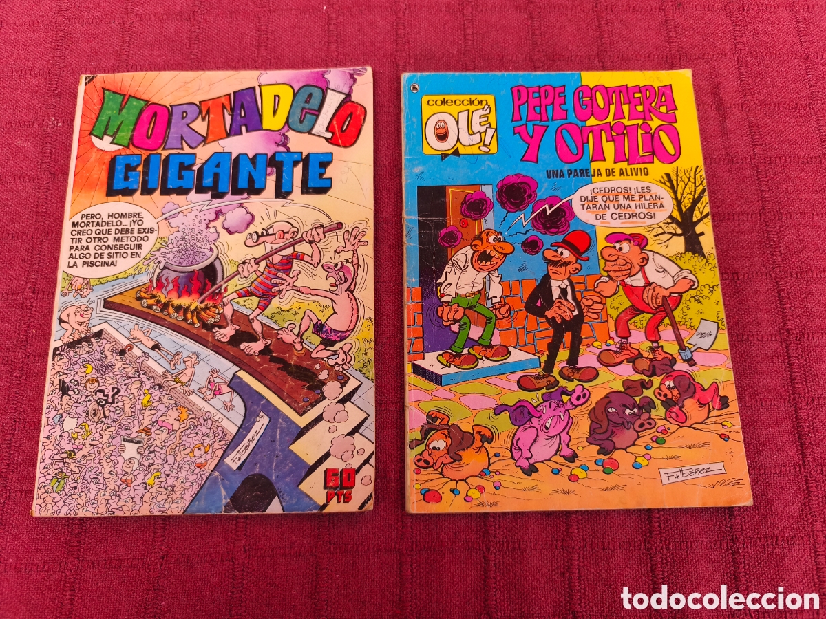 Tebeos: MORTADELO GIGANTE N&deg;12 - 13 SEPTIEMBRE 1976 - PEPE GOTERA Y OTILIO 82 BRUGUERA COLECCI&Oacute;N OL&Eacute;, IB&Aacute;&Ntilde;EZ
