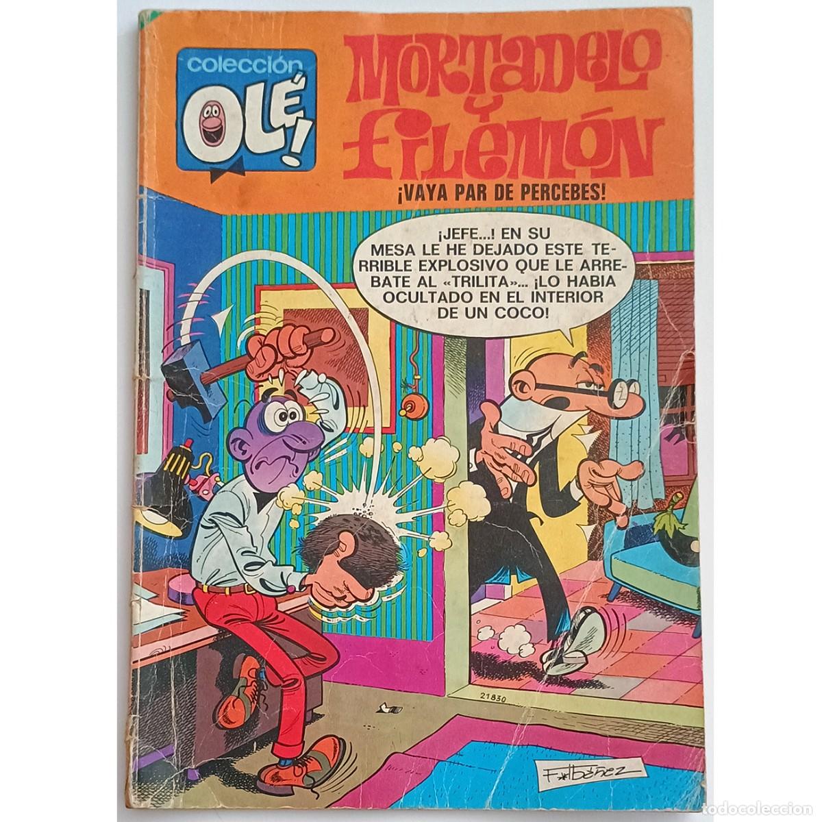 Tebeos: Mortadelo y Filemon N&ordm; 98 / Coleccion OL&Eacute; / Bruguera 1983 (Iba&ntilde;ez)