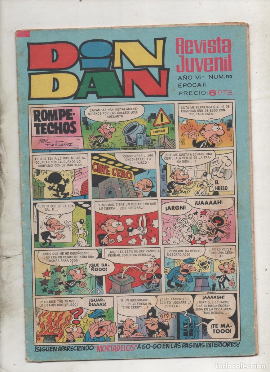 Tebeos: DIN DAN N&ordm; 192 . BRUGUERA