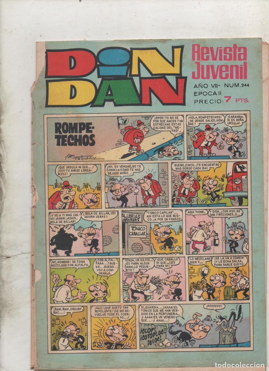 Tebeos: DIN DAN N&ordm; 243 . BRUGUERA