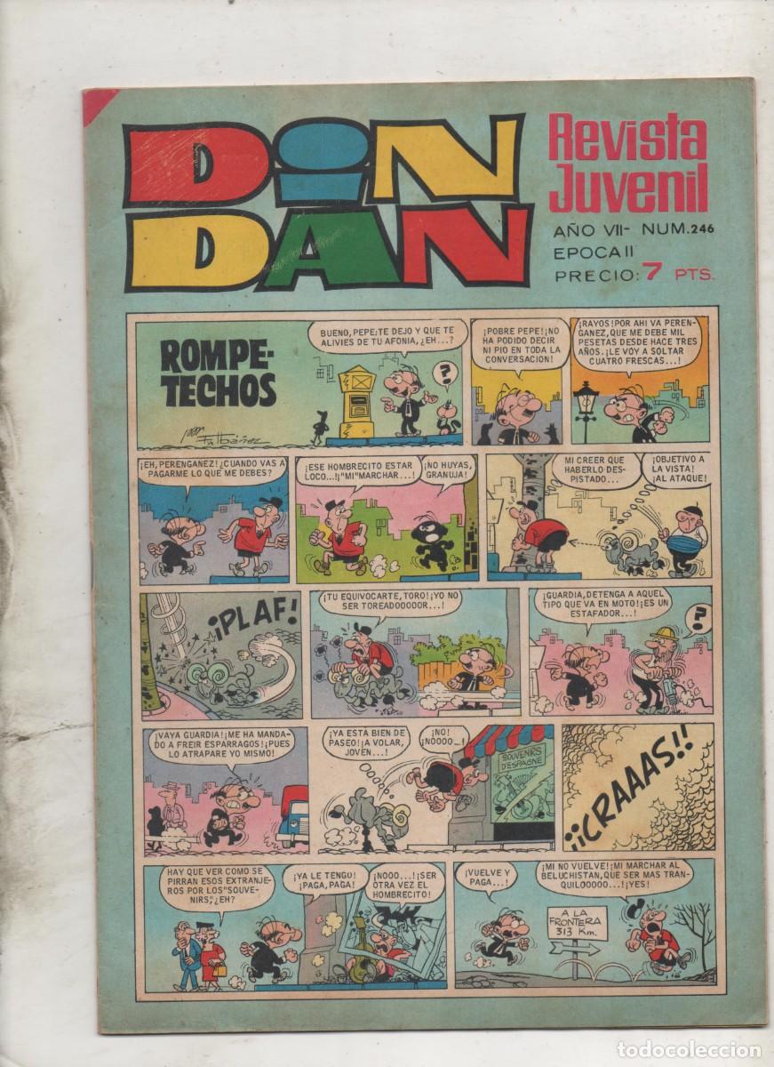 Tebeos: DIN DAN N&ordm; 246 . BRUGUERA