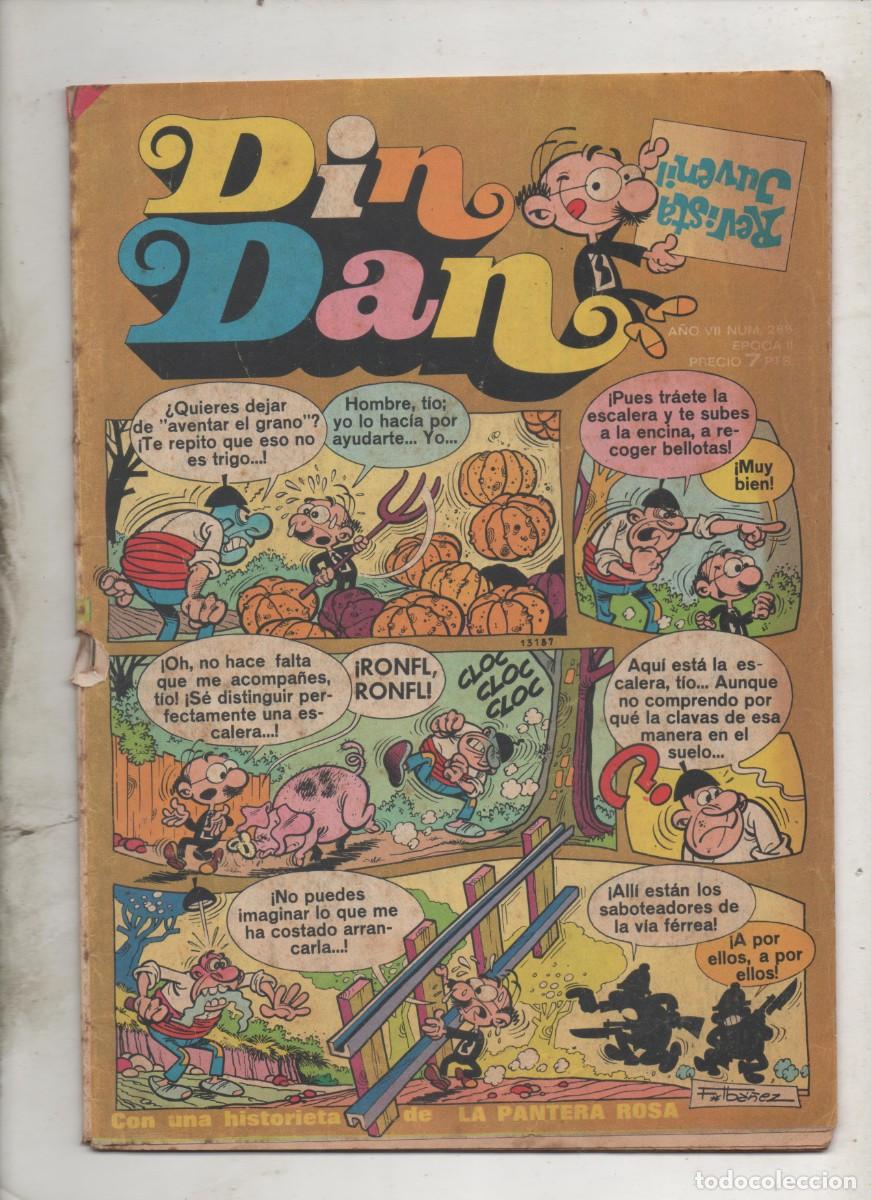 Tebeos: DIN DAN N&ordm; 266 . BRUGUERA