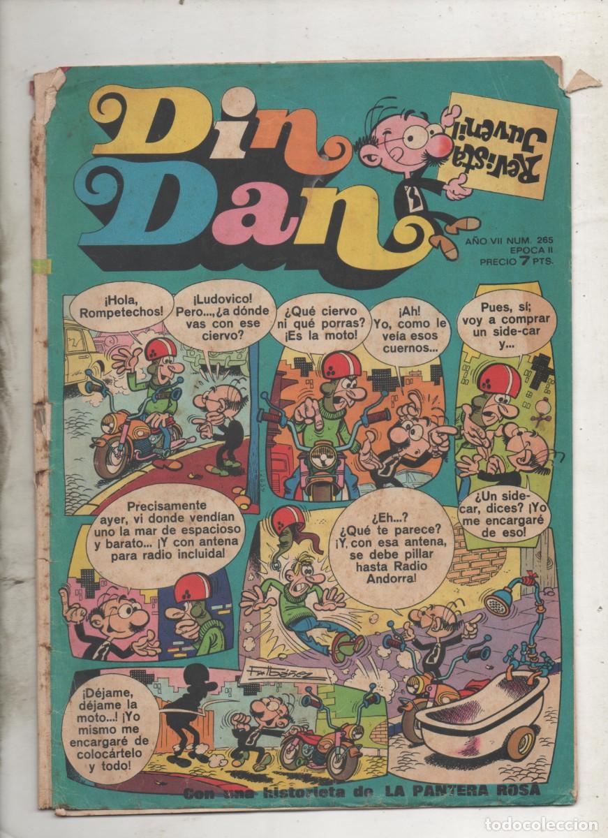 Tebeos: DIN DAN N&ordm; 265 . BRUGUERA