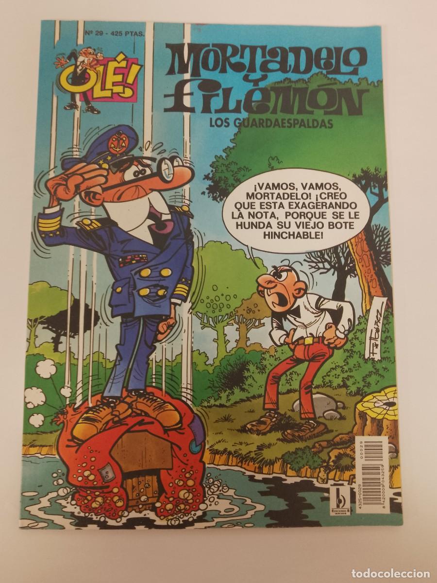 Tebeos: Mortadelo y Filemon Los Guardaespaldas Ole Numero 29 Primera Edicion 1993