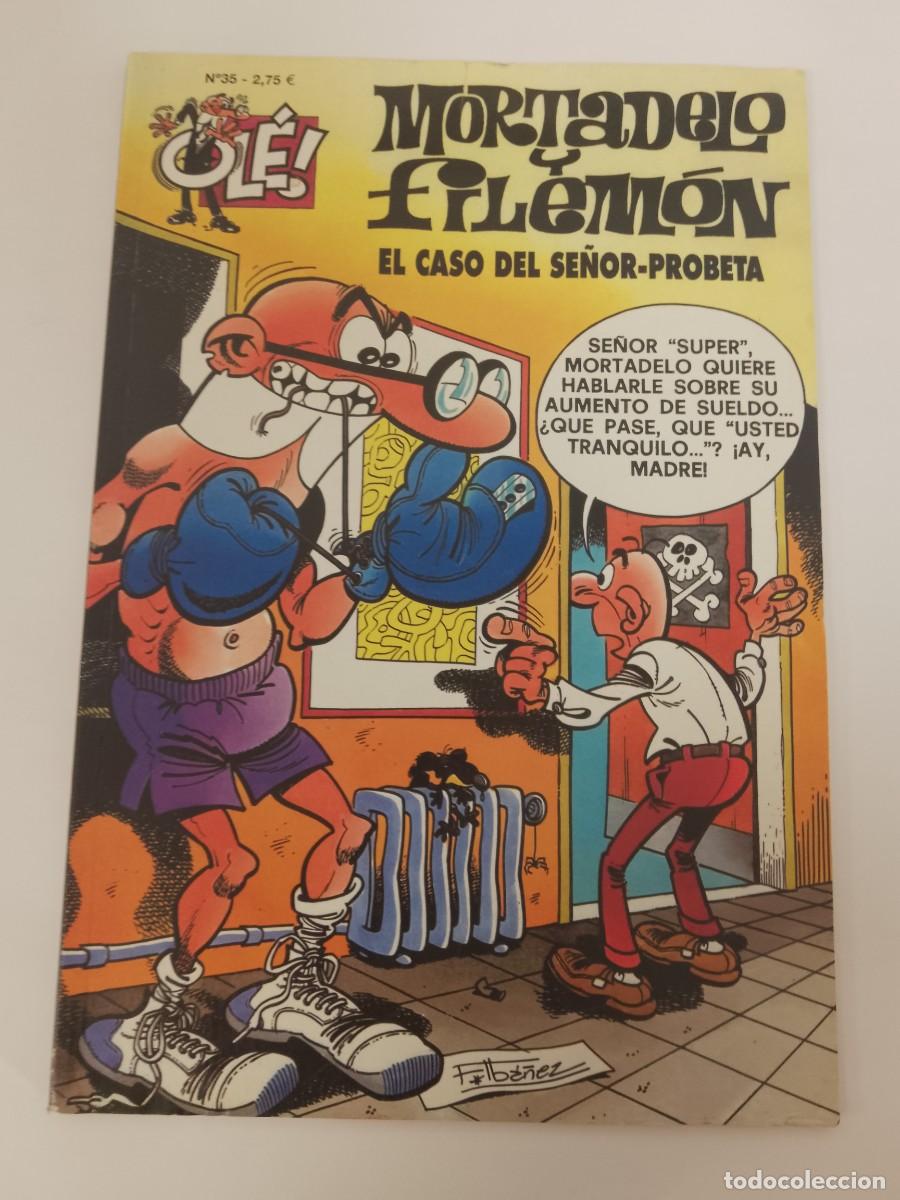 Tebeos: Mortadelo y Filemon El Caso del Se&ntilde;or Probeta Ole Numero 35 Cuarta Edicion 2002