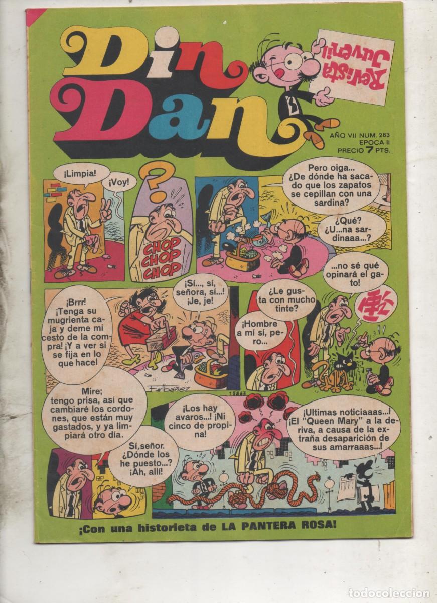 Tebeos: DIN DAN N&ordm; 283 . BRUGUERA