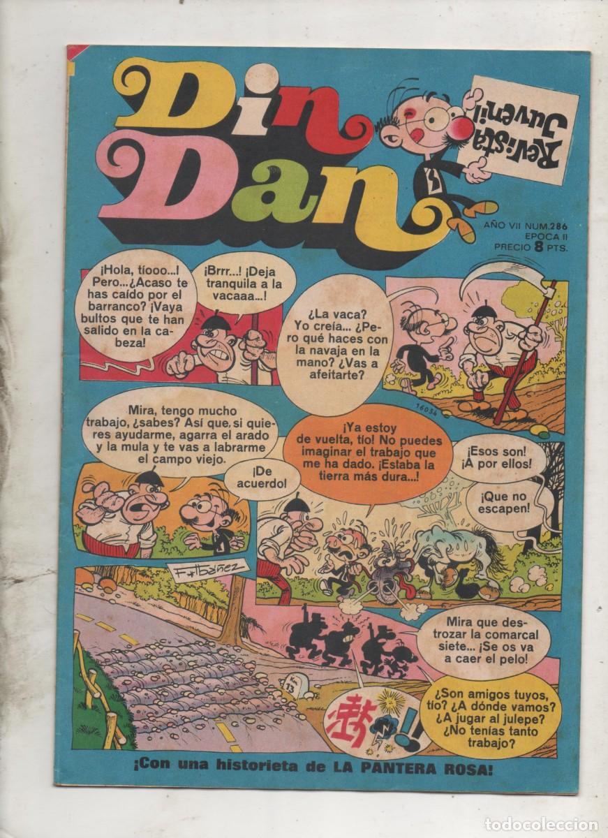 Tebeos: DIN DAN N&ordm; 286 . BRUGUERA