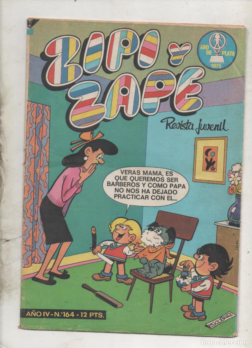 Tebeos: ZIPI ZAPE N&ordm; 164 . BRUGUERA -D6