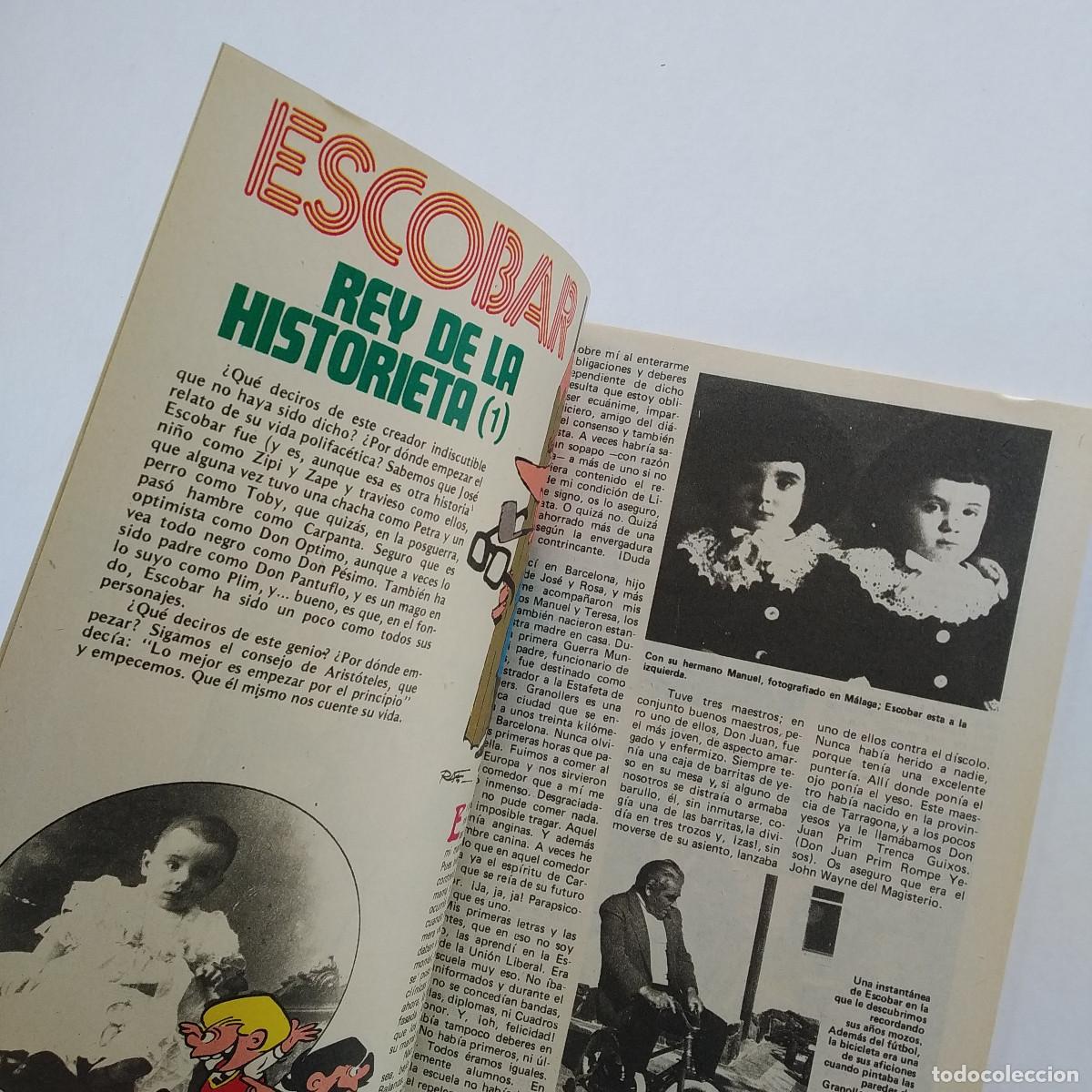 Tebeos: ESCOBAR Rey de la Historieta - Colección Oe 291 - Primera edición - Bruguera 1984 - Impecable
