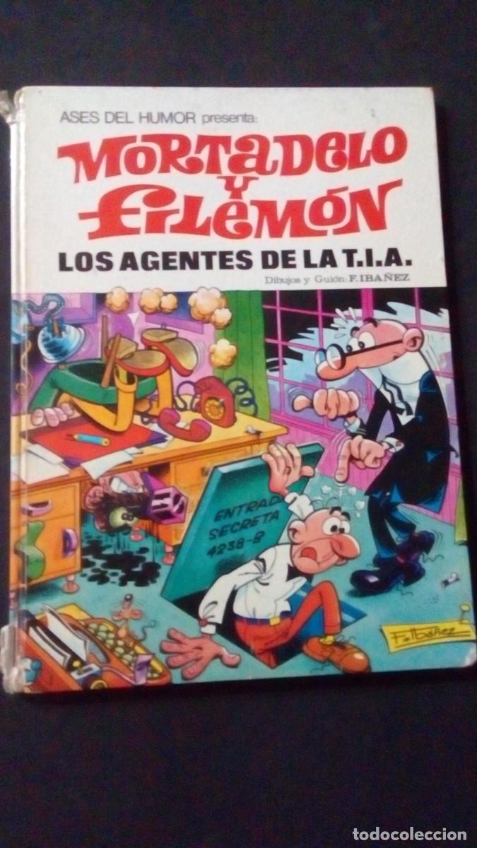 Tebeos: ASES DEL HUMOR 16 LOS AGENTES DE LA TIA - BRUGUERA, 1&ordf; EDICI&Oacute;N, 1972.