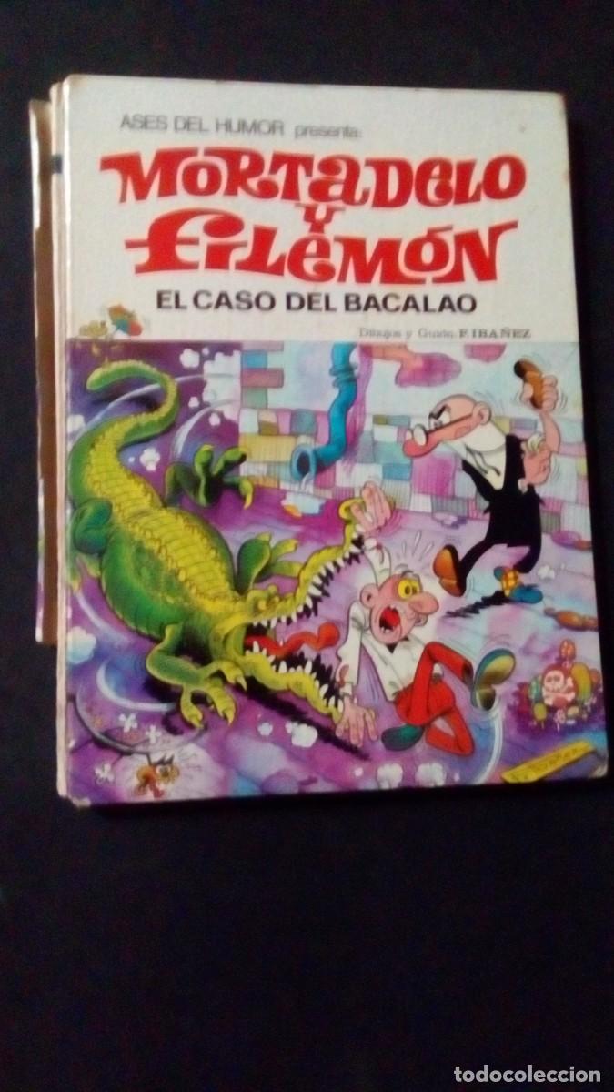 Tebeos: ASES DEL HUMOR 5-MORTADELO Y FILEM&Oacute;N-EL CASO DEL BACALAO-1971