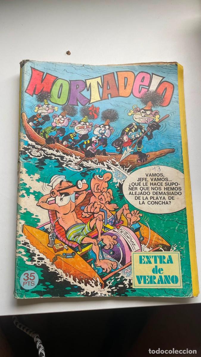 Tebeos: Mortadelo Extra de Verano (Editorial Bruguera, 35 Pts) - Con historietas cl&aacute;sicas y contraportada de