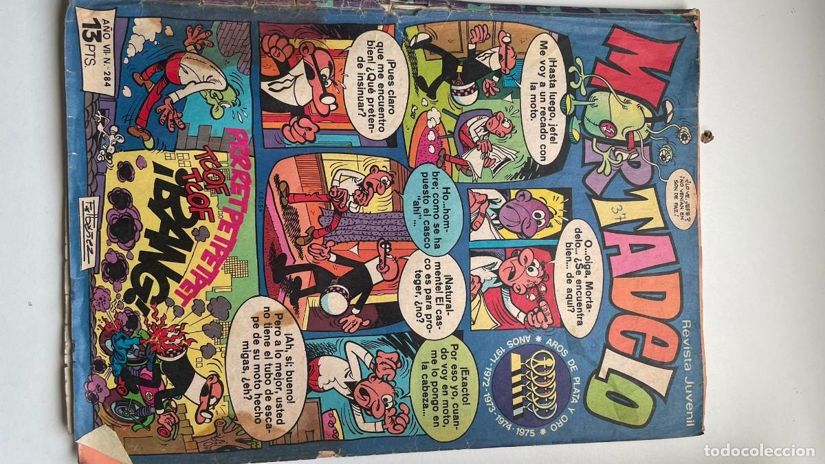 Tebeos: Revista Mortadelo N.&ordm; 284 (Editorial Bruguera) - Con historietas de Mortadelo y Filem&oacute;n, El Corsario