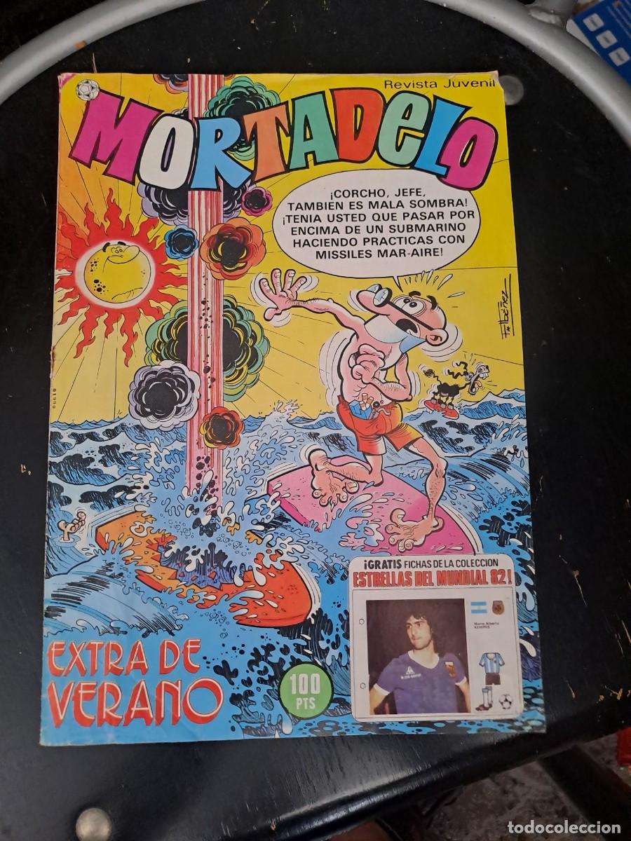 Tebeos: Mortadelo extra verano 1982 con las fichas, Bruguera